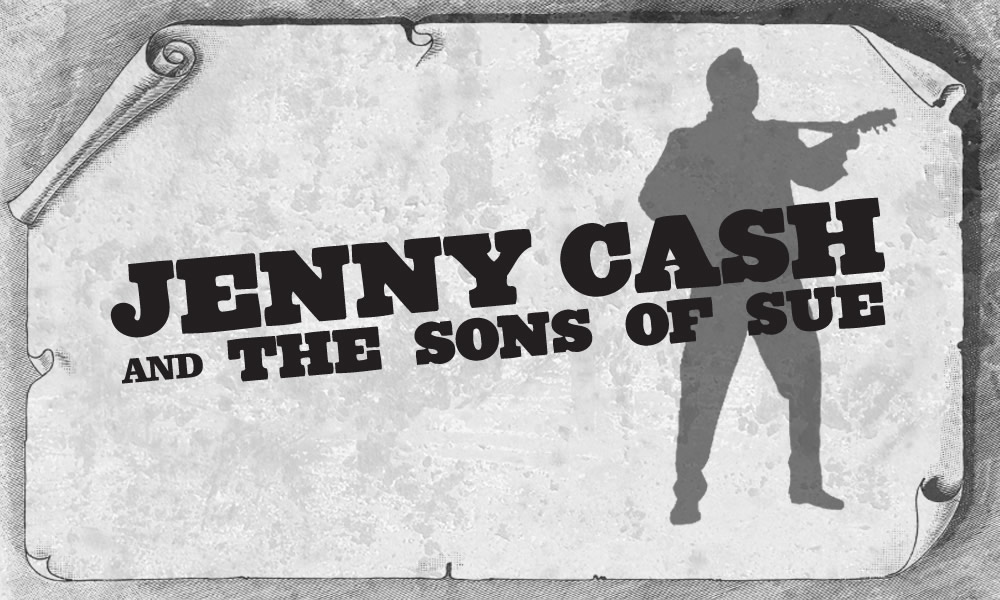 Jenny Cash and the sons of Sue